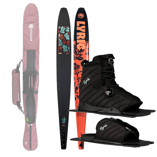 Radar Lyric Graphite Women's Slalom Waterski Package – Lyric BOA Bindings