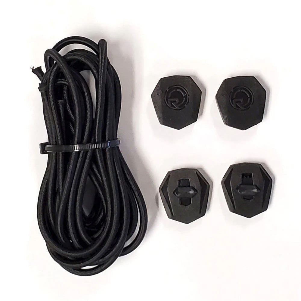 Radar Waterski Binding Bungee Lace Kit (4 bungee and locks)