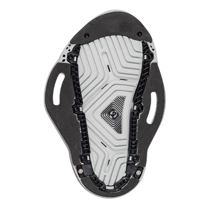 2026 Ronix One Intuition Wakeboard Bindings Silver Reflective