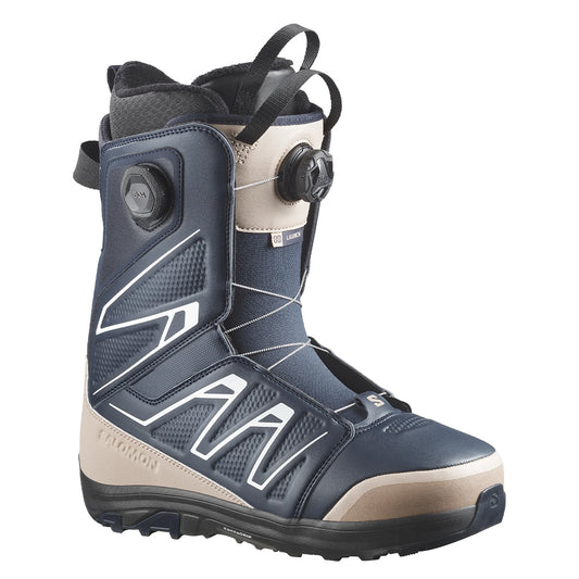 2027 Salomon Launch BOA SJ Men's Snowboard Boots Blue Night