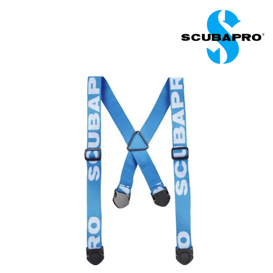 Scubapro Drysuit Suspenders "Blue"