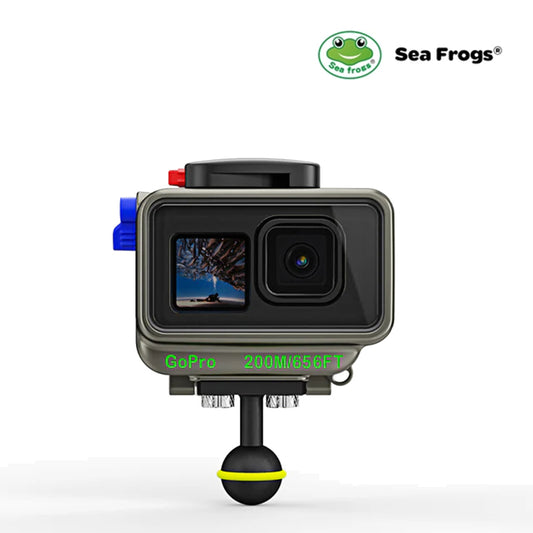 Sea Frogs 200m GoPro 13/12/11/10/9 Housing
