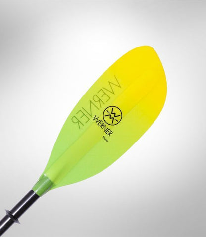 Werner Shuna Straight Glass 2 Piece Kayak Paddle