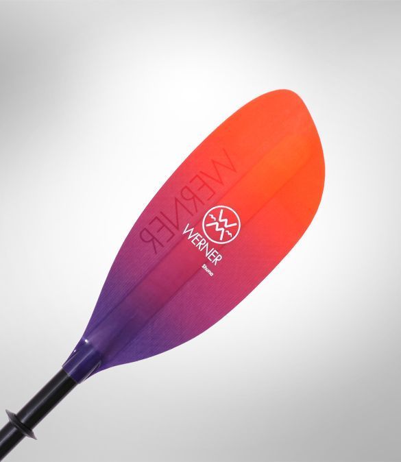 Werner Shuna Straight Glass 2 Piece Kayak Paddle
