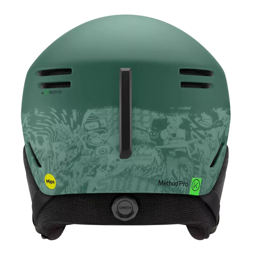 2026 Smith Method Pro MIPS Snowboard Helmet Matte Cactus Zine