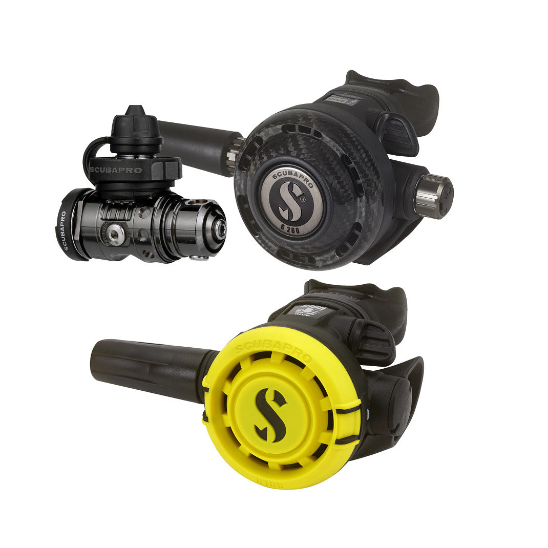 Scubapro MK19 G260 Black Tech with R105 Octo