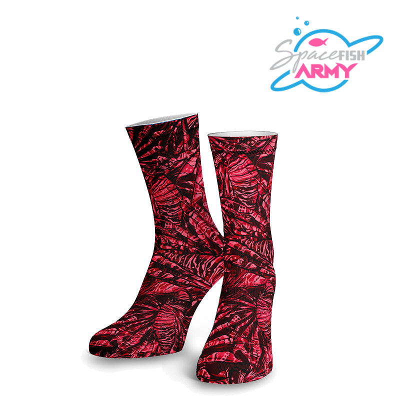 SpaceFish Army Dive Socks