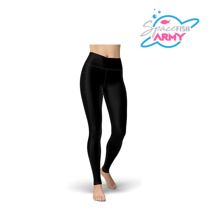 SpaceFish Army Night Dive Women's Leggings