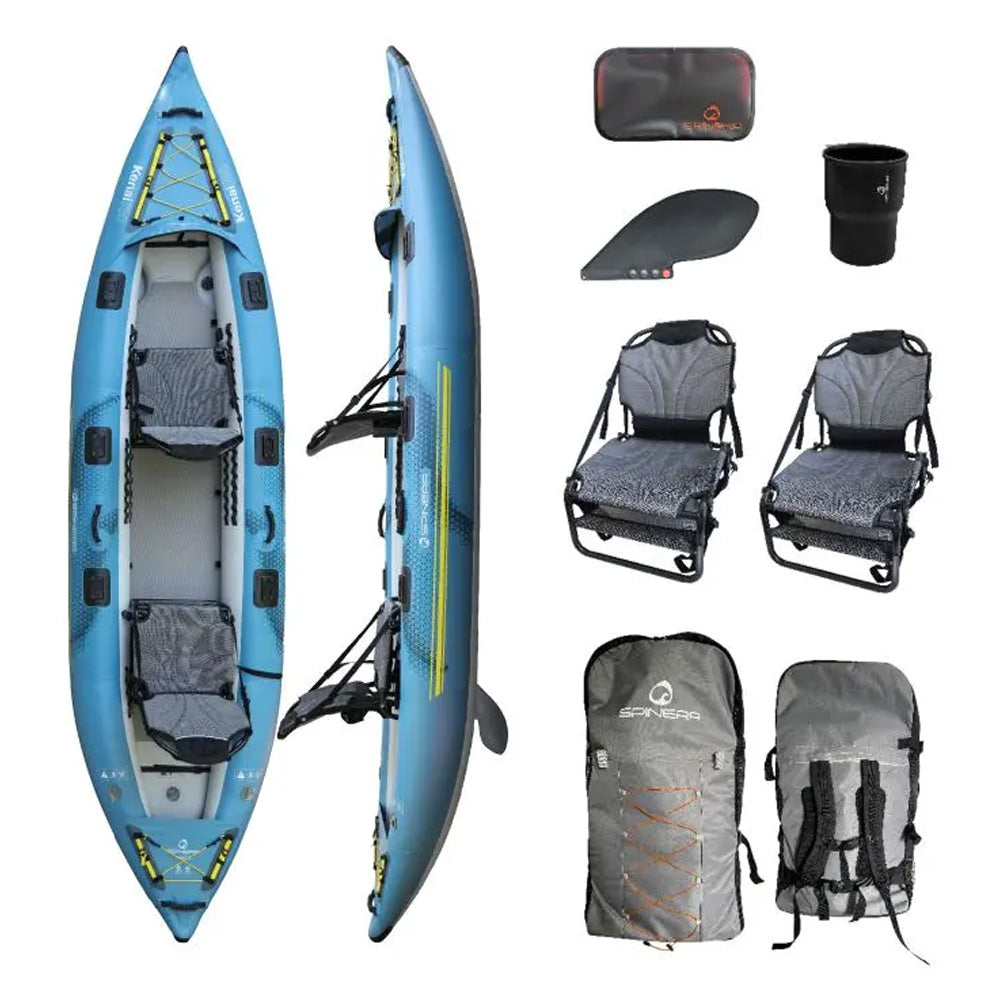 Spinera Kenai 130 HDDS 1-2 Person Inflatable Kayak