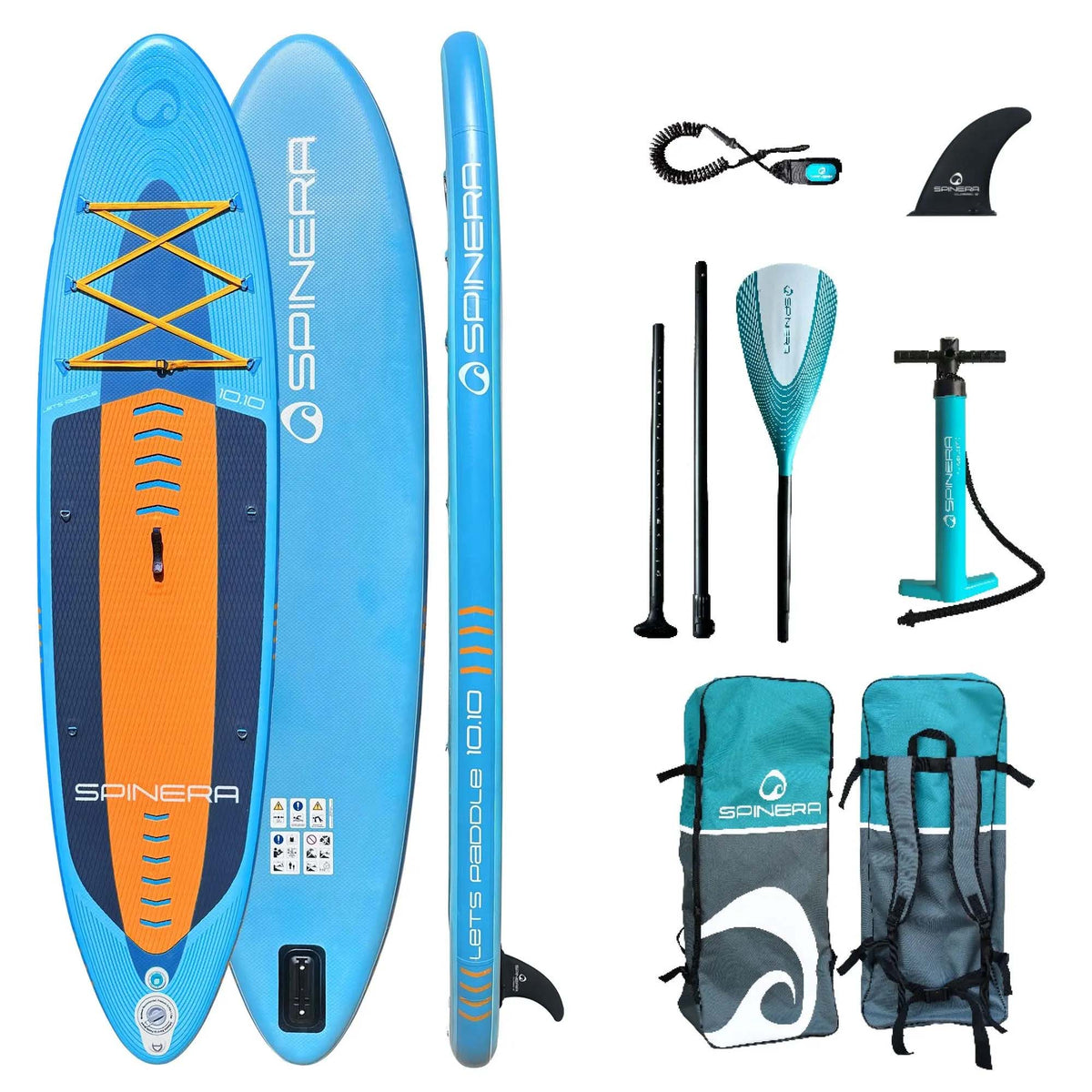 Spinera Let's Paddle 10ft10 Inflatable SUP Package