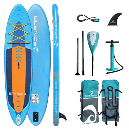 Spinera Let's Paddle 10ft10 Inflatable SUP Package