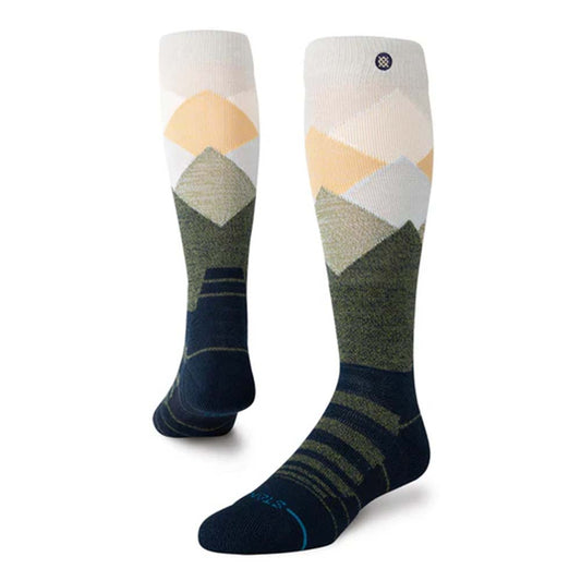 Stance Mens Misty Mid Wool Snow Socks Navy