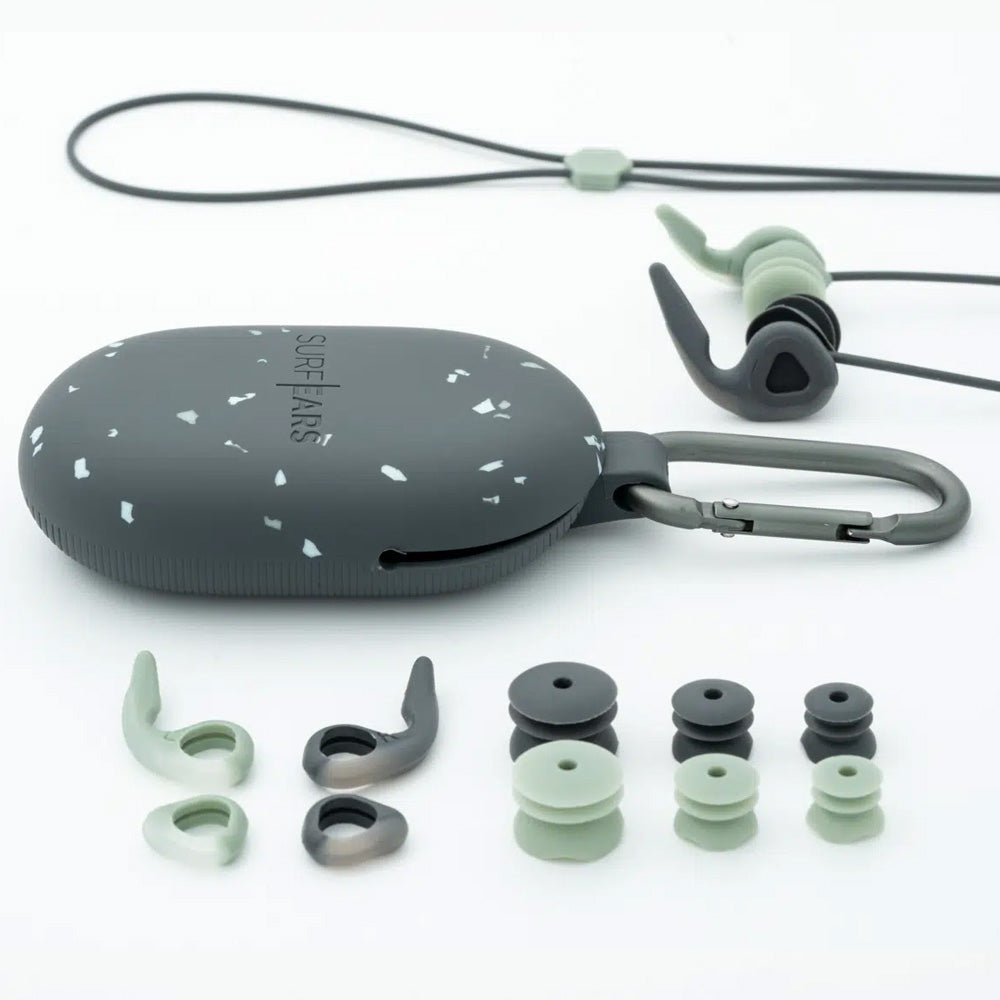 SurfEars 4.0 Ear Plugs Black/Sage