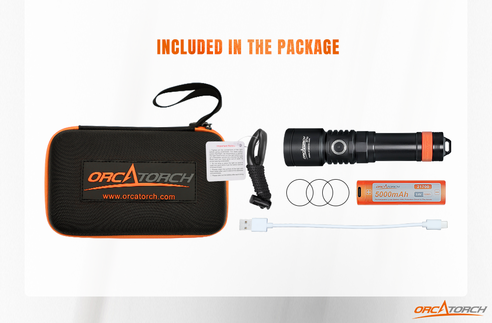 Orca D710 Dive Light