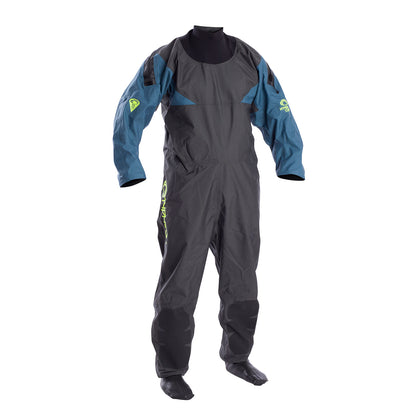 Typhoon Hypercurve Men's Back Entry Drysuit Teal/Graph
