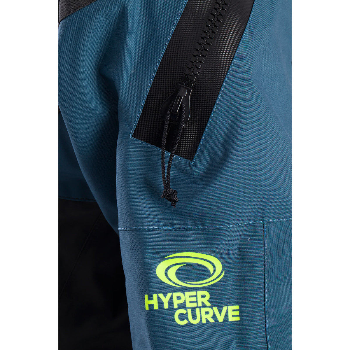 Typhoon Hypercurve Men's Back Entry Drysuit Teal/Graph