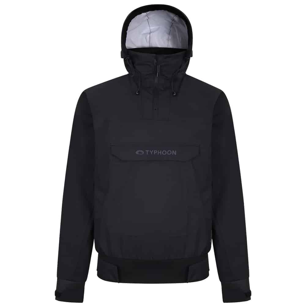 Typhoon Renvyle Hooded Spray Jacket Black