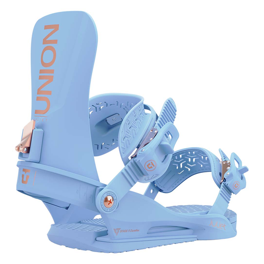 2025 Union Juliet Womens Snowboard Bindings Bluebell