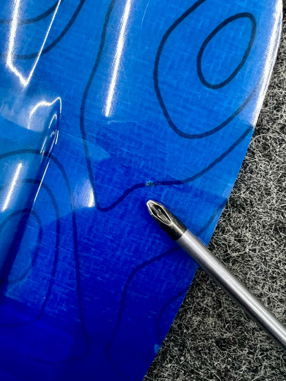 VE Glass Offside Canoe Paddle Storm Blue 2 Piece 145-155cm | Factory Blemish