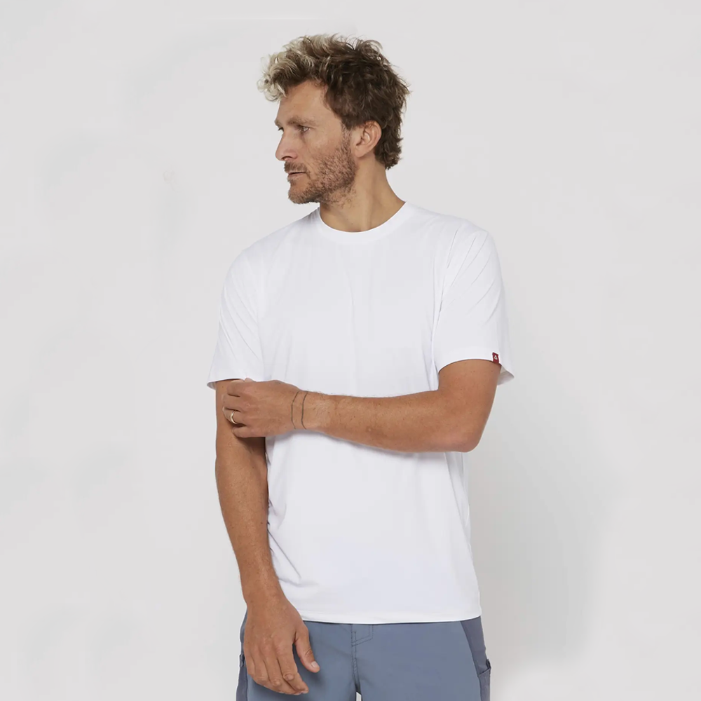 Follow Water Tee Short Sleeve White