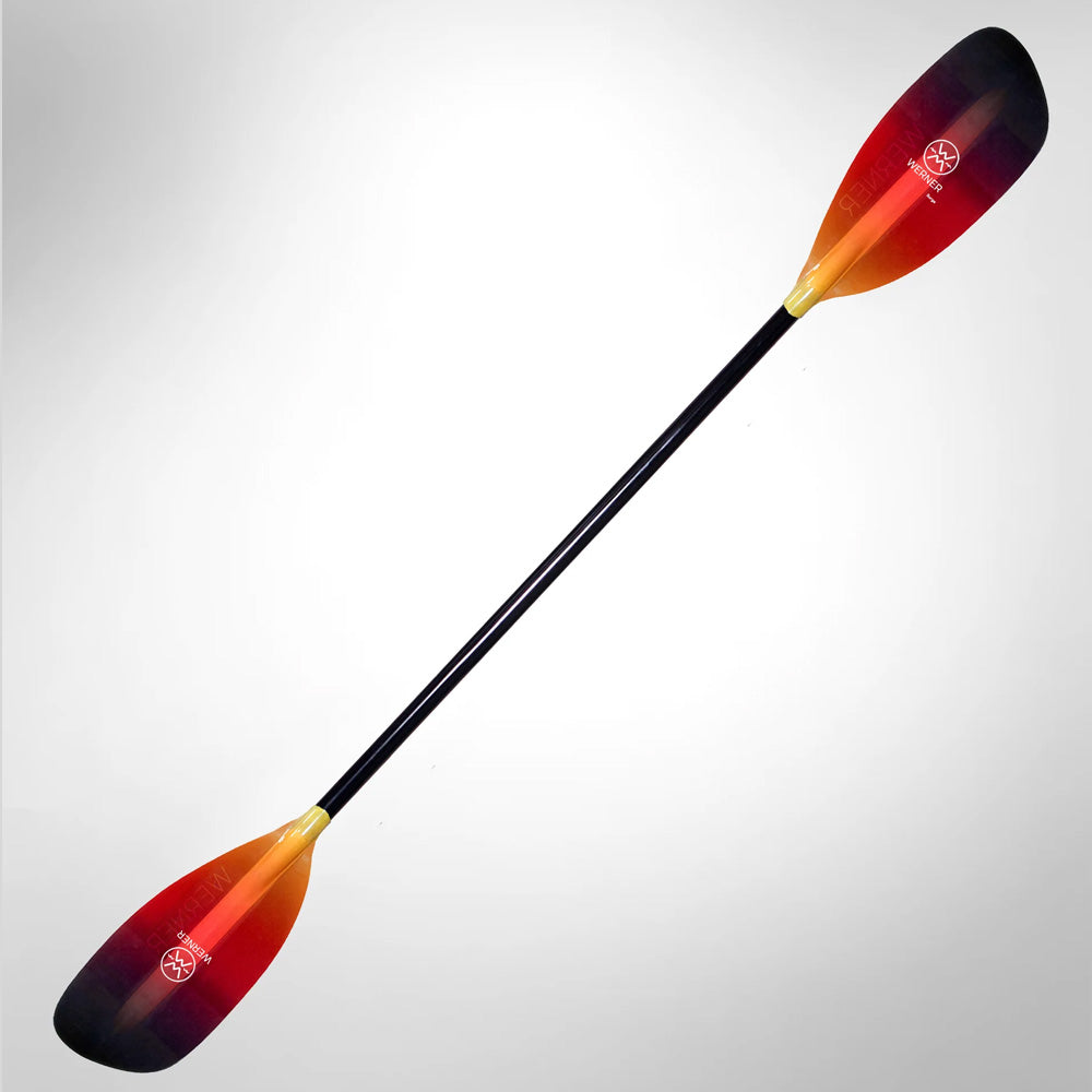 Werner Surge Right Hand Straight Glass Kayak Paddle Riot