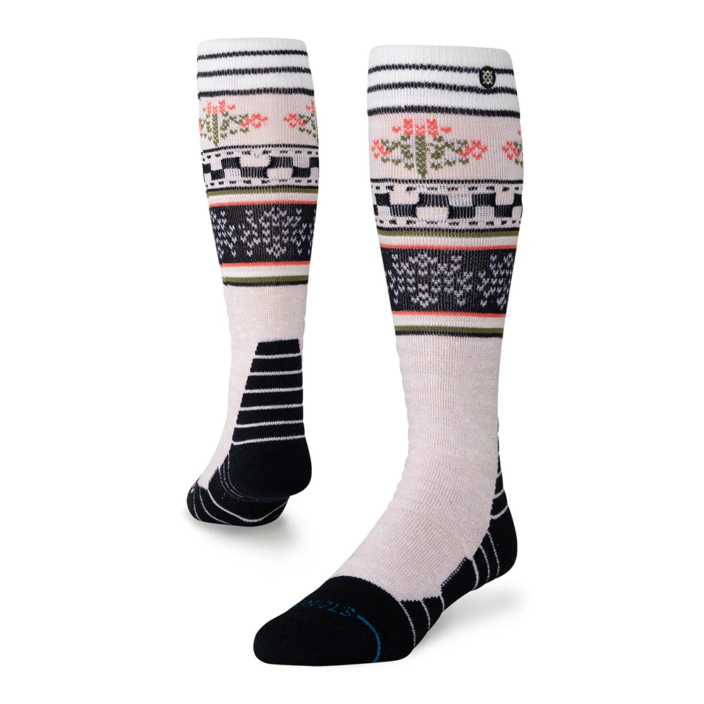 Stance Womens Winter Bloom Mid Snow Socks