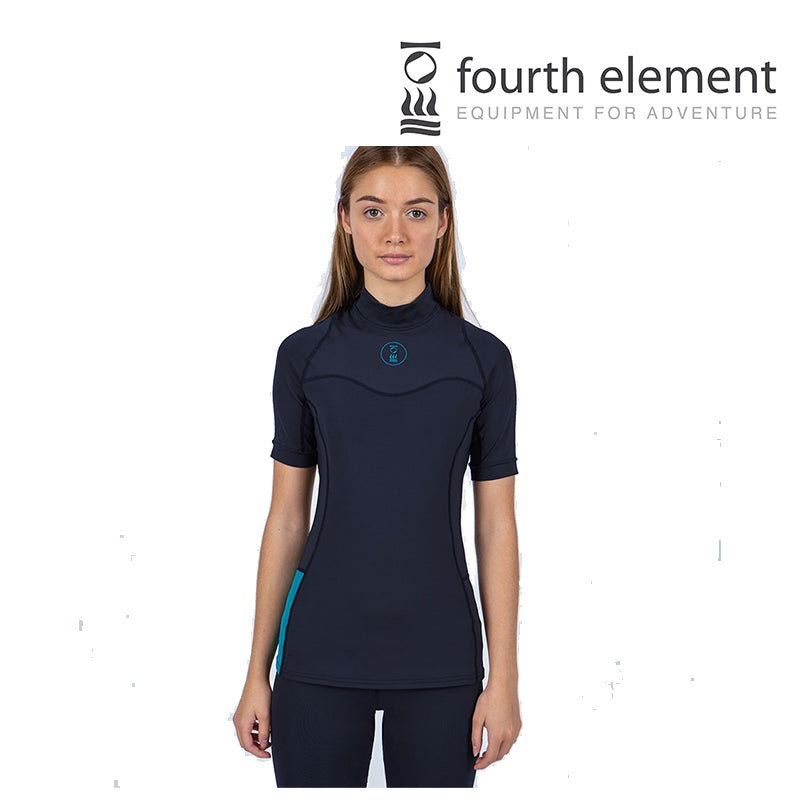 Fourth Element Hydroskin Womens Short Sleeve - Midnight Navy