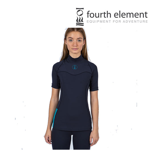 Fourth Element Hydroskin Womens Short Sleeve - Midnight Navy
