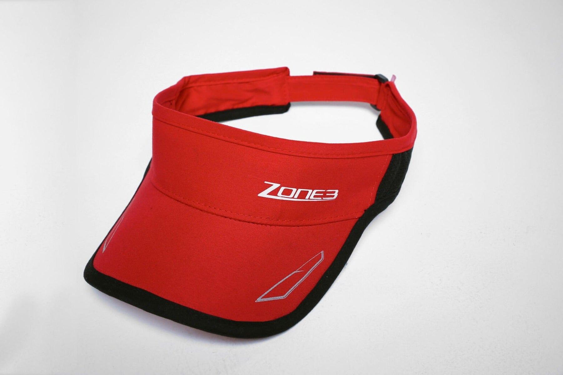 Zone3 Coolmax Visor Charcoal/Red – Robin Hood Watersports
